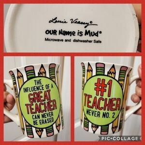 Lorrie Veasey #1 Teacher Coffee Mug